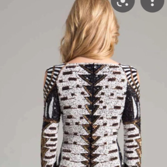 Lara Design Stunning Formal Sequin Midi Dress - BNWT Size 12 - Picture 9 of 9